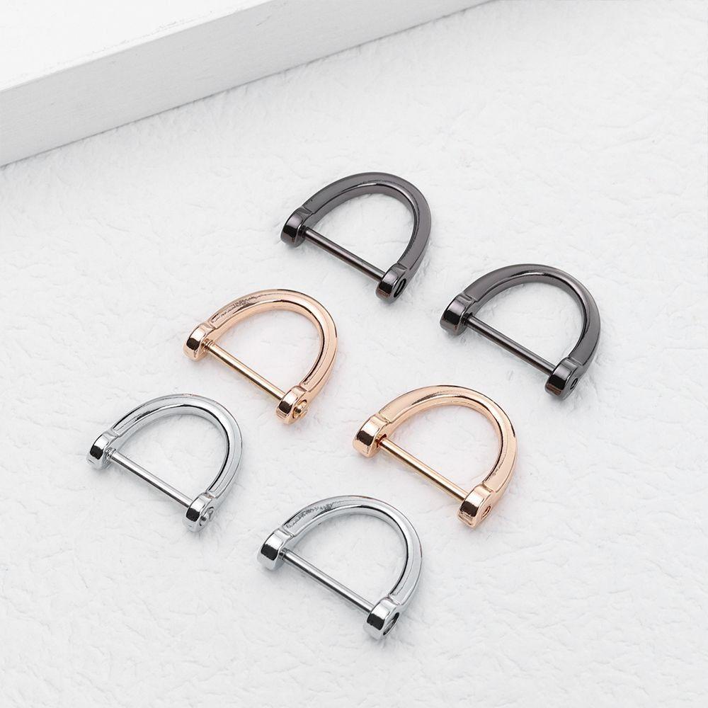 Móc Khóa Chữ D AARON1 Thiết Kế Đơn Giản Cổ Điển Dùng Sửa Chữa Túi Xách