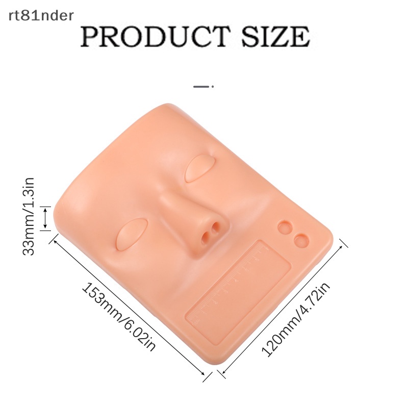 Rt Mô Hình Đầu Ma Nơ Canh Luyện Tập Nối Mi Bằng Silicone Có Thể Tháo Rời