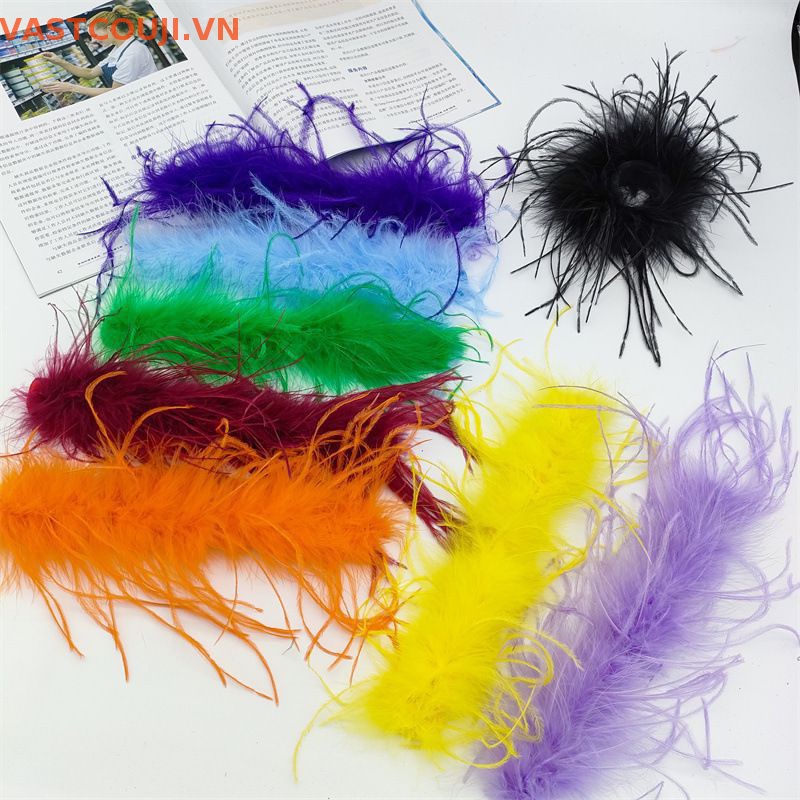 Vòng Đeo Tay Hình Lông Đà Điểu Thời Trang Dành Cho Nữ