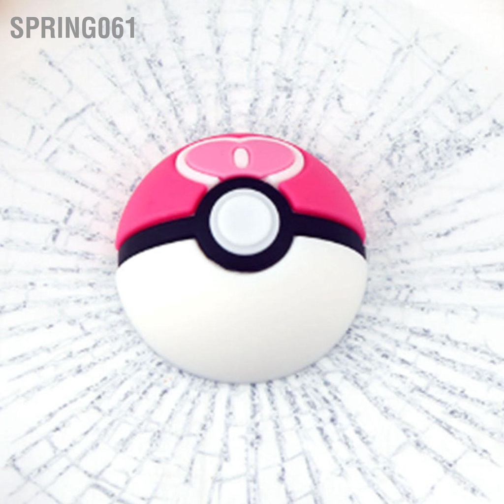 Spring061 Ball Hits Car Window Sticker Trang trí PVC EVA Nhãn dán âm thanh nổi bóng chân thực cho ô tô