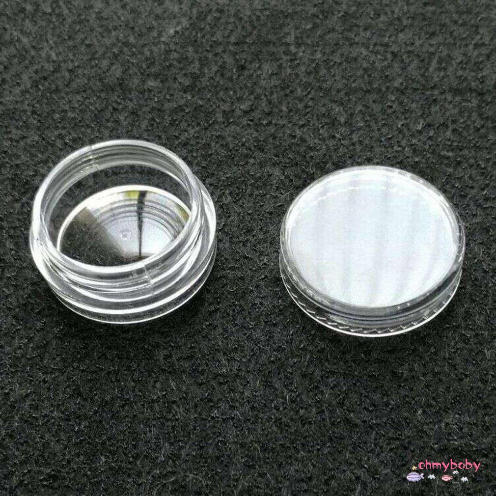 [InStock] 12 Cái Nhỏ Nhựa Rỗng Mẫu Hộp Đựng Du Lịch Vòng Trang Điểm Mỹ Phẩm Long Lanh Powerd Chai [Z/1]