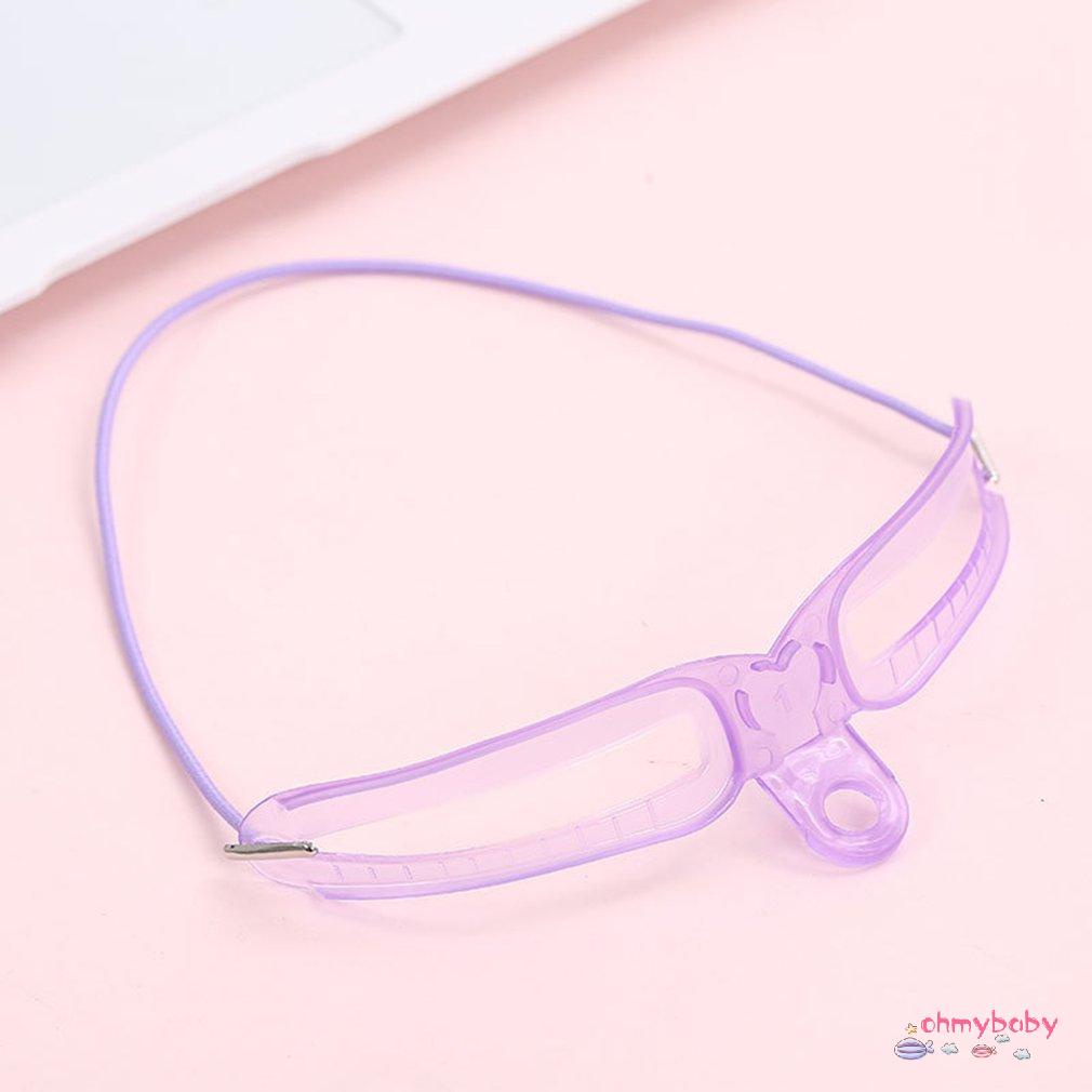 [OMB] 1 Bộ Mẫu định hình lông mày 8 trong có thể tái sử dụng khuôn tô cụ chải Công trang điểm xác [Z/16]