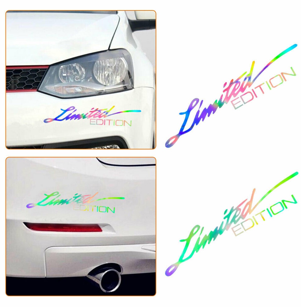 Hình Dán Phản Quang Nhiều Màu Sắc Trang Trí Xe Hơi 14.9 &quot;x3.1&quot;