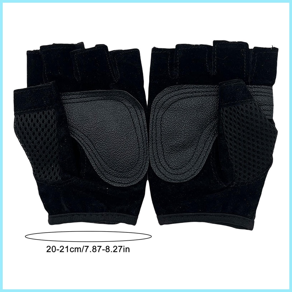 Găng Tay Thể Thao Hở Ngón Chống Trượt Tiện Dụng