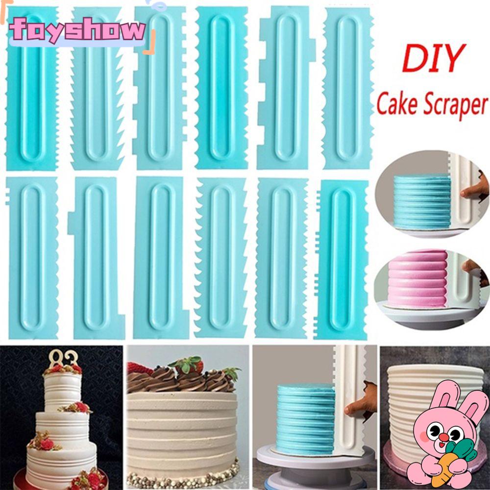 Dụng Cụ Cạo Làm Phẳng Mặt Bánh Kem Tiện Dụng