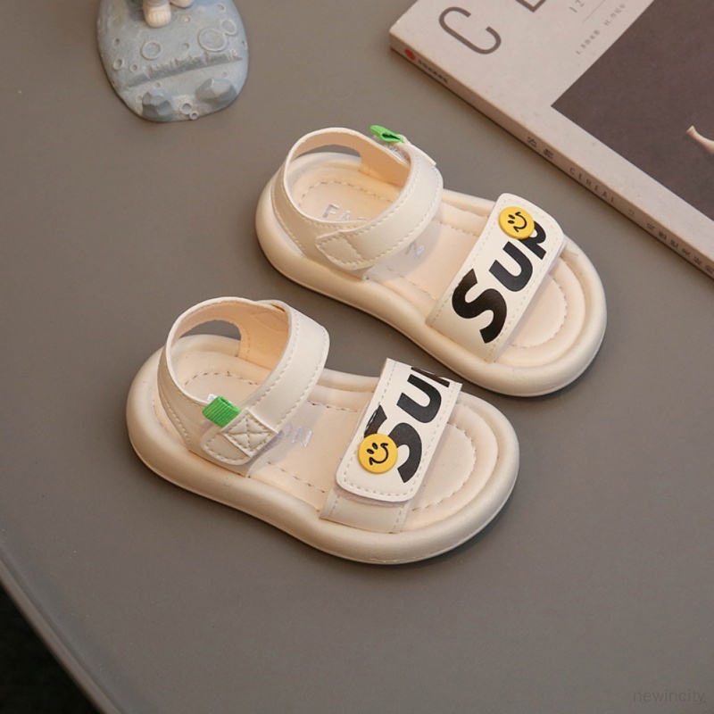 Xăng đan Đế Mềm Chống Trượt Hở Ngón Thời Trang Mùa Hè Hàn Quốc Dành Cho Trẻ