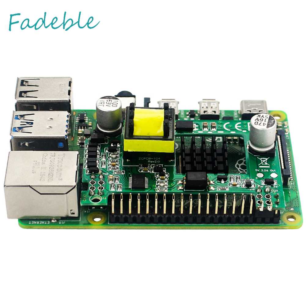 Mô Đun Cung Cấp Nguồn Ethernet POE Kèm Tản Nhiệt Cho Raspberry Pi 4B / 3B +