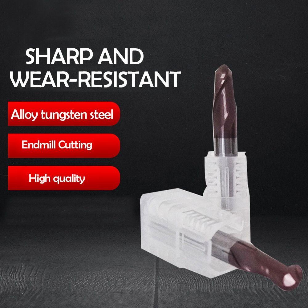 Mũi Khoan Cắt Gỗ Dài 2 Rãnh 50mm / 60mm Chất Liệu Hợp Kim Cacbua Mới