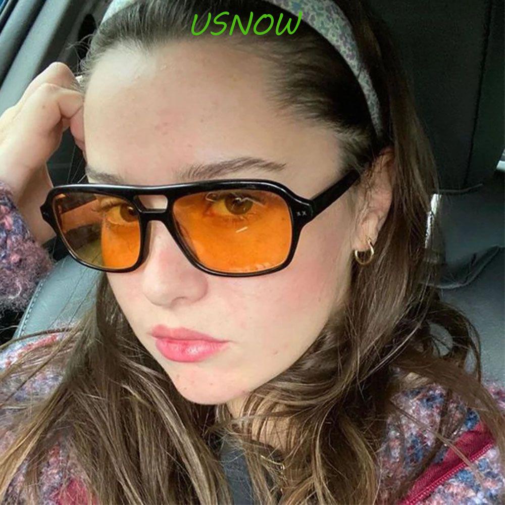 Kính Mát Gọng Vuông Phong Cách Hàn Quốc Thời Trang Cho Nam Nữ