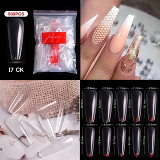 Móng úp HSM, móng nối giả, móng giả Nail bịch 500 móng như hình