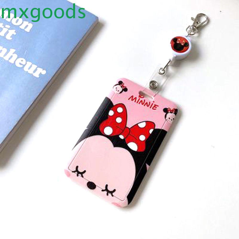 Ví Đựng Thẻ Tín Dụng / Danh Thiếp / Thẻ ID Hình Chú Gấu Nhỏ Gọn Có Khóa Thu Gọn Tiện Dụng Cho Học Sinh