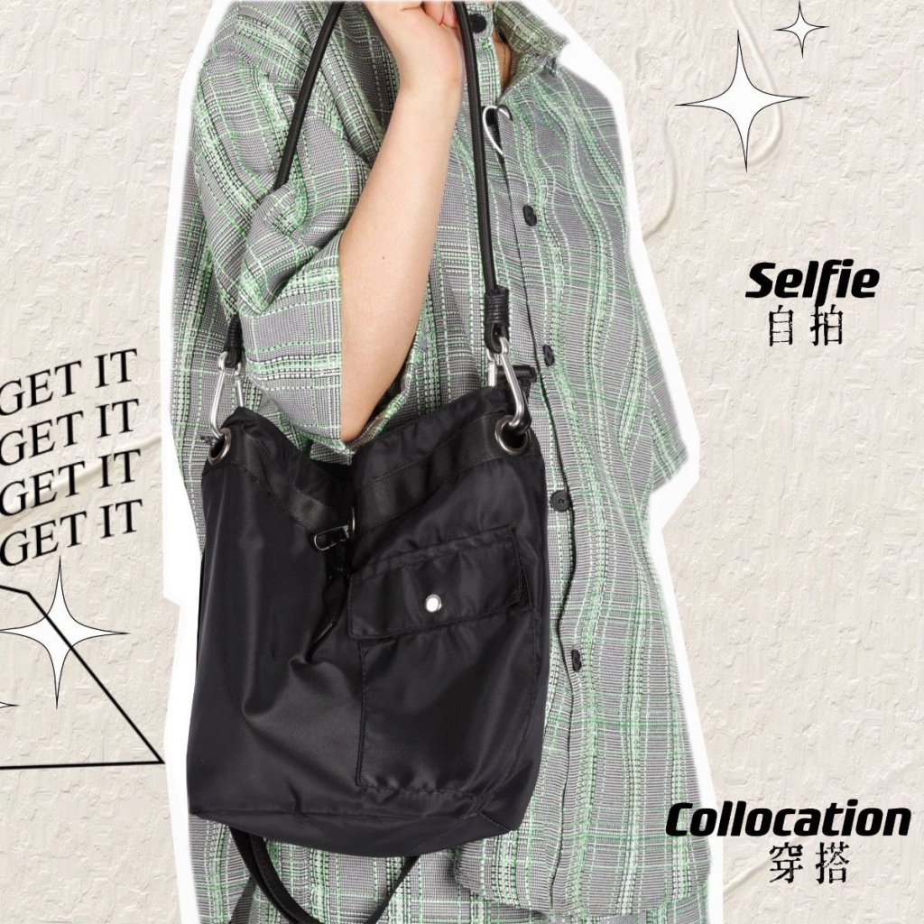 Túi Xách Canvas Nylon Phong Cách Nhật Bản Thời Trang Mới Cho Nữ