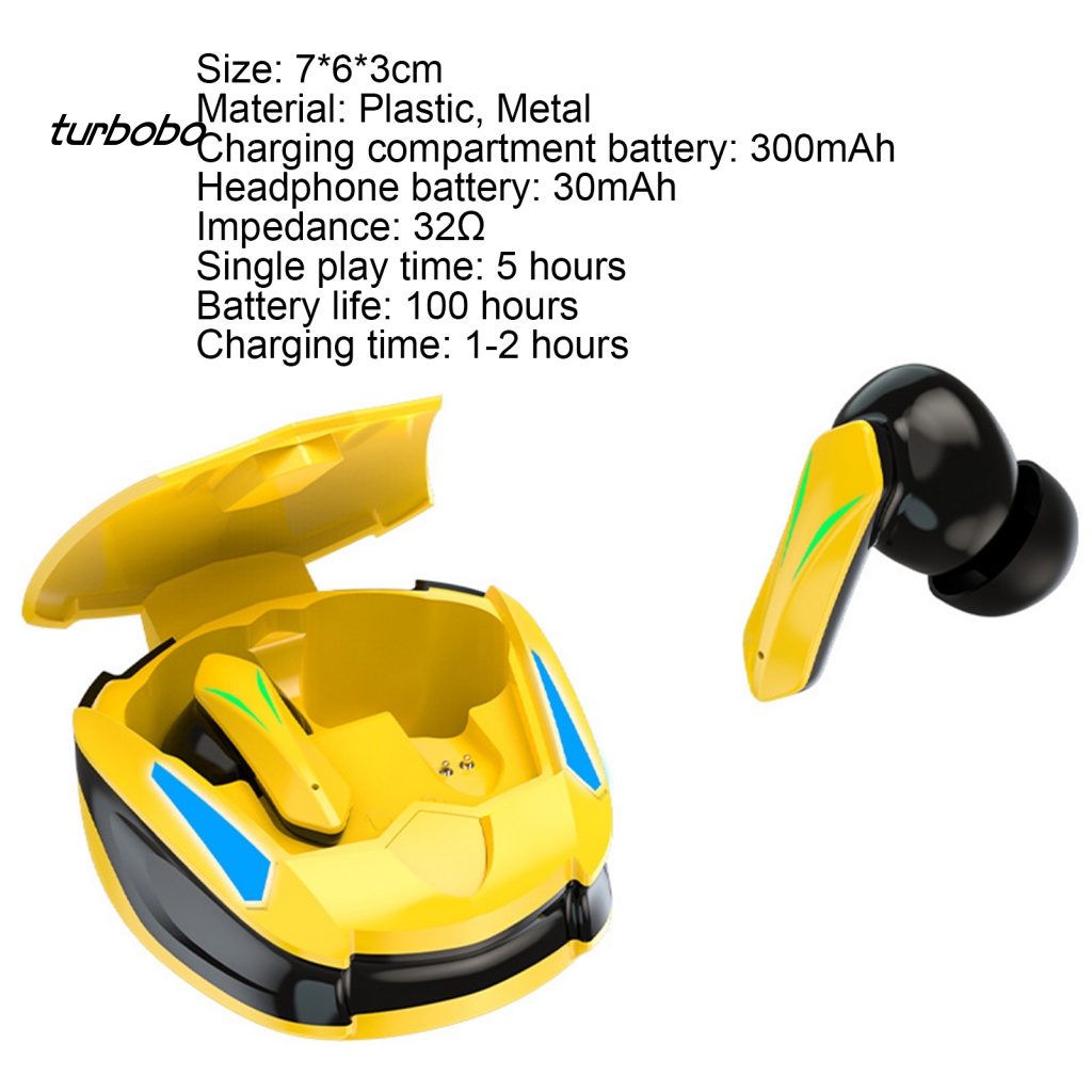 Tai Nghe Bluetooth 5.1 Không Dây Điều Khiển Cảm Ứng Turboro KS25