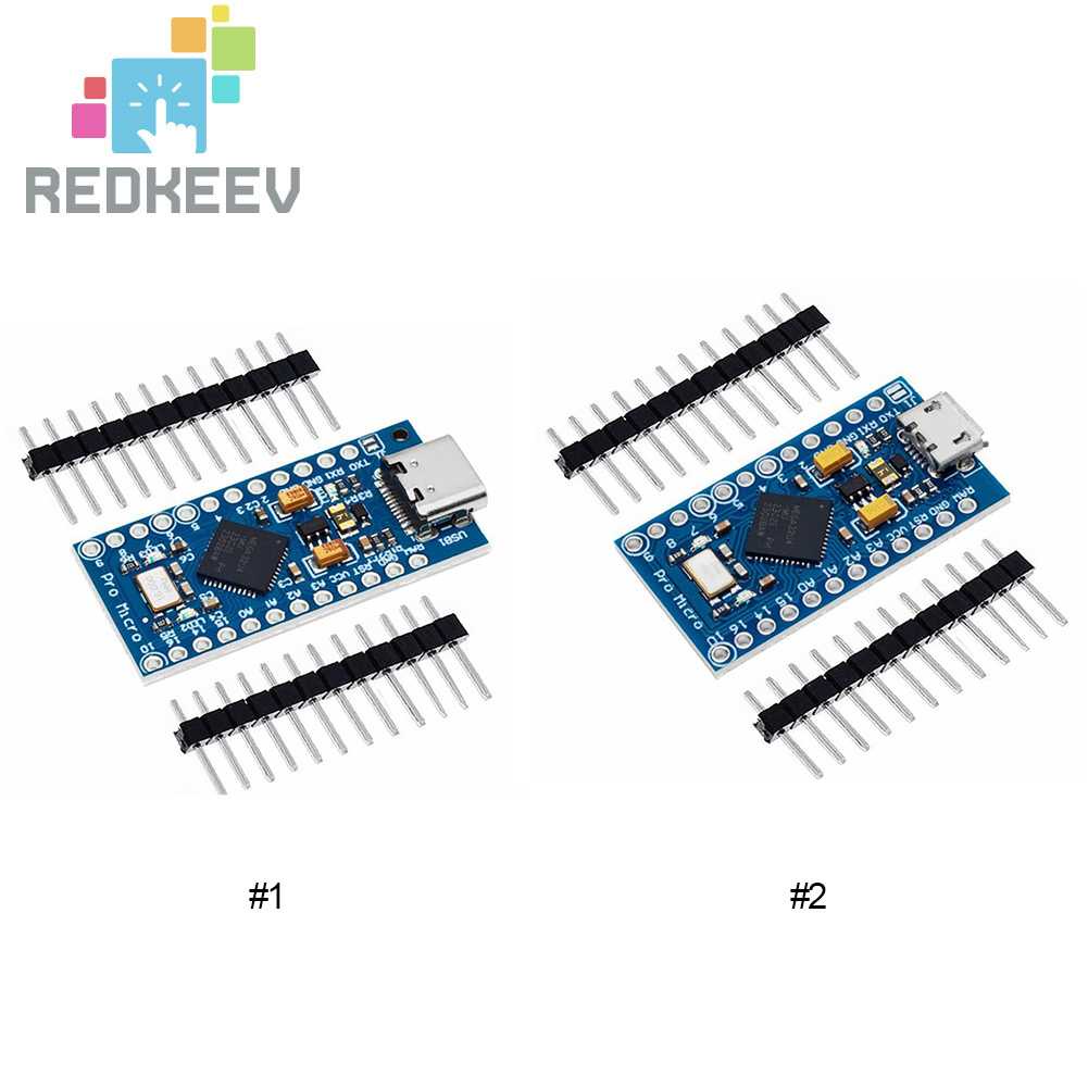 Bảng Mạch Điều Khiển Micro 2 Hàng ATmega32U4 5V / 16MHz