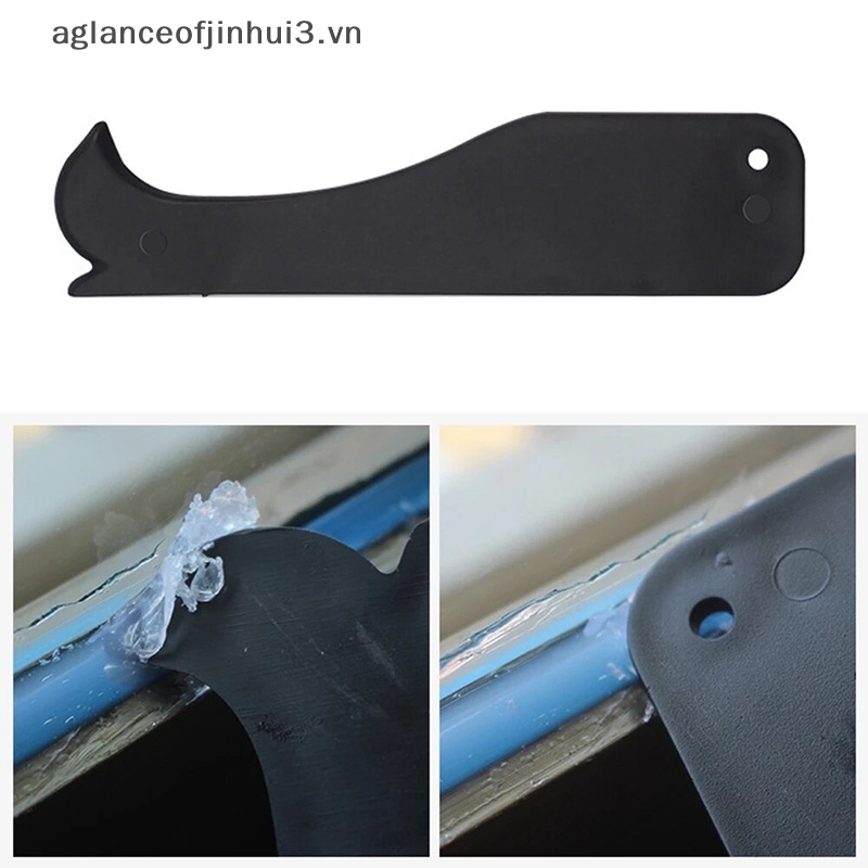 Set 4 Dụng Cụ Cạo Bằng Silicone Dùng Cho Cửa Sổ Tiện Lợi