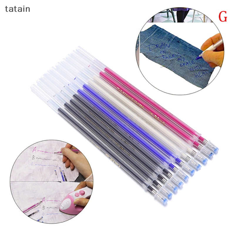 Set 10 Bút Lông Đánh Dấu Nhiệt Độ Cao Cho Thợ May