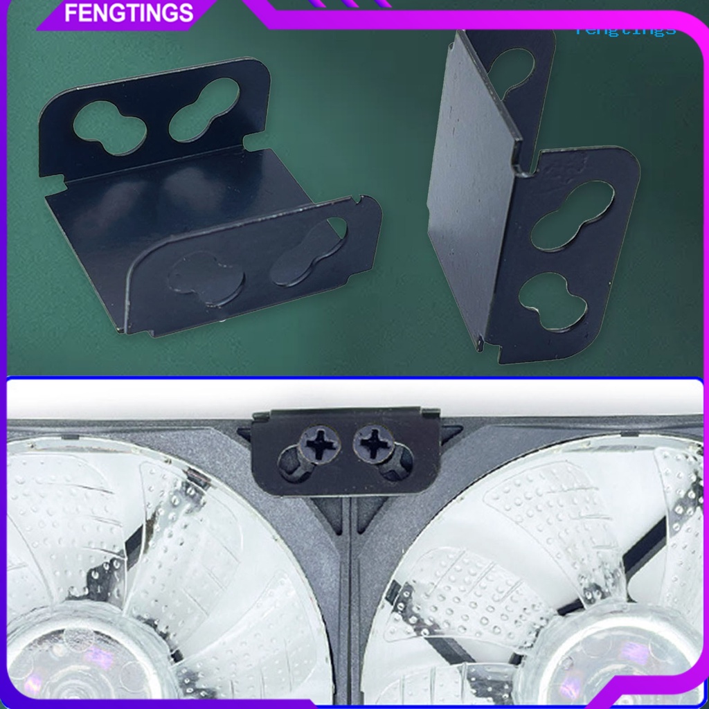 [FE] Bộ 2 Khóa Nối Quạt Làm Mát Máy Tính Trọng Lượng Nhẹ Dễ Lắp Đặt Kết Nối Song Song Cho Máy Tính Để