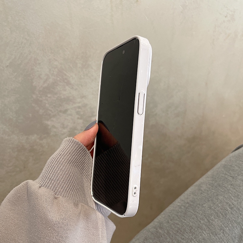 Ốp Điện Thoại Cứng Chống Sốc Chống Rơi Hình Đuôi Thỏ Cho iPhone 14 13 12 11 Pro Max 14 Plus