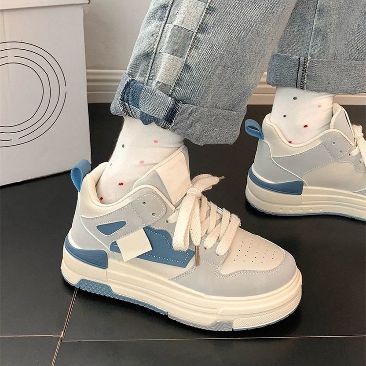 Giày Thể Thao Đế Dày Cổ Cao Thời Trang Dành Cho Nữ