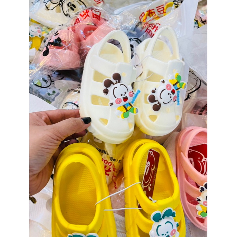 Sandal bé trai bé gái hoạ tiết 3D đáng yêu 2023