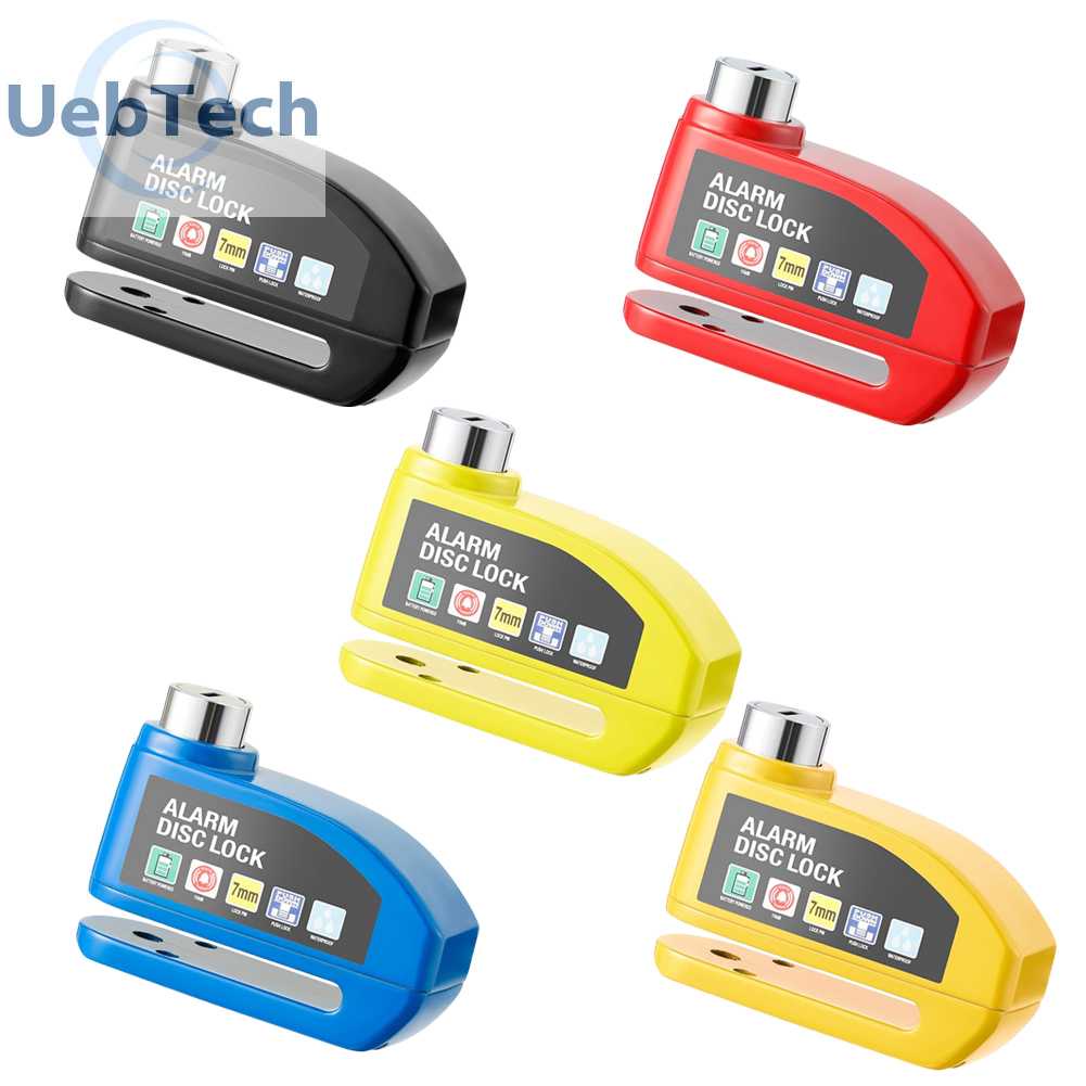 Ổ Khóa Phanh Đĩa Xe Máy / Scooter Báo Động Chống Trộm