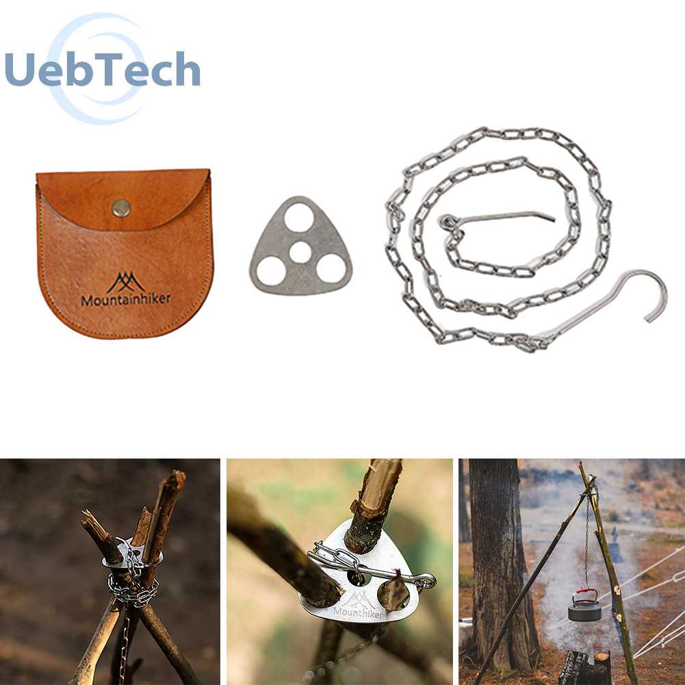 Giá Đỡ Ba Chân Cho Bếp Nướng Cắm Trại Ngoài Trời