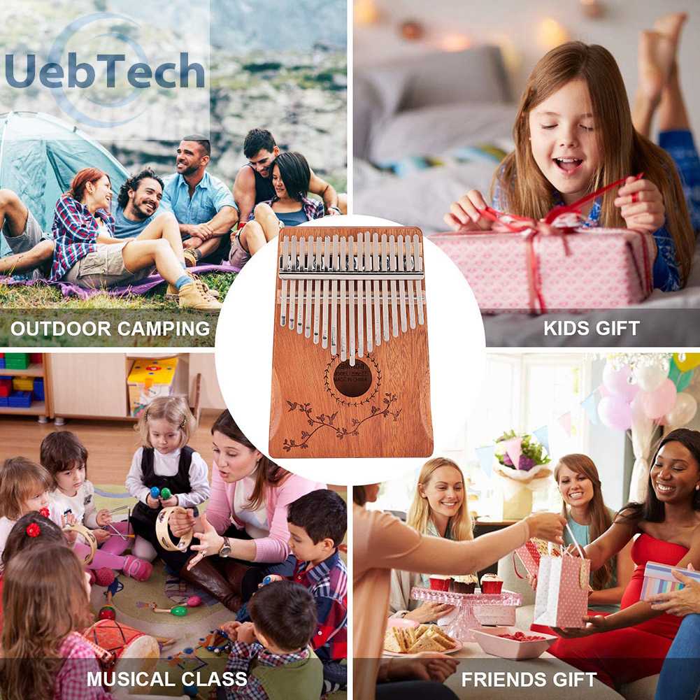 Đàn Kalimba Nhiều Màu Sắc Cho Người Mới Bắt Đầu