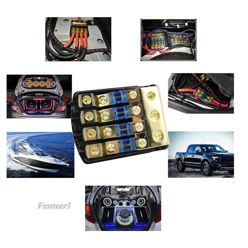 [Fenteer1] Giá Đỡ Cầu Chì Anl Mini Thay Thế 12V 60A Cho Xe Hơi