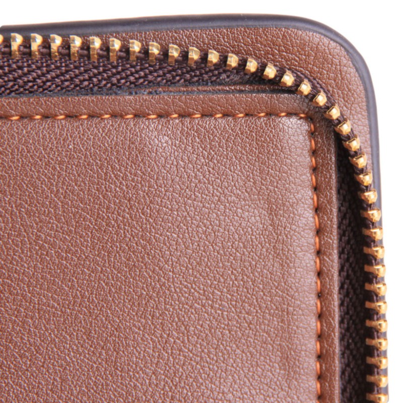 Ví Da Đựng Chìa Khóa Xe Hơi Đa Năng Có Khóa Kéo Thời Trang b7w