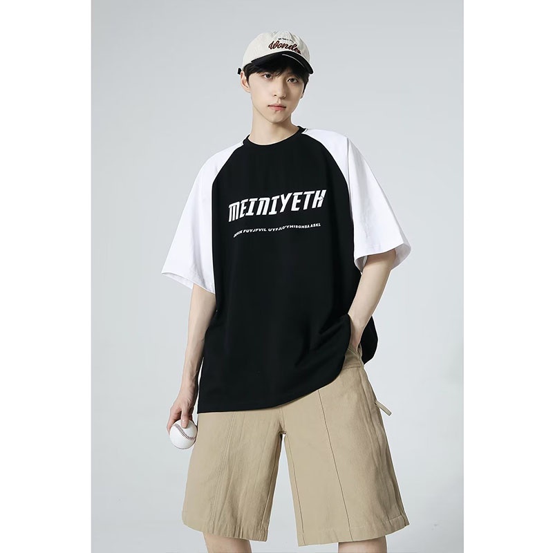 Áo Thun Tay Ngắn Dáng Rộng Thời Trang Mùa Hè Cho Nam Và Nữ