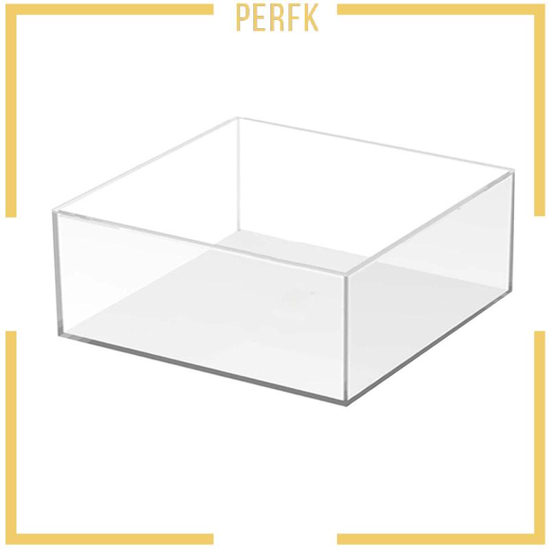 Giá Đỡ Trưng Bày Bánh Kem Hình Vuông Chất Liệu Acrylic