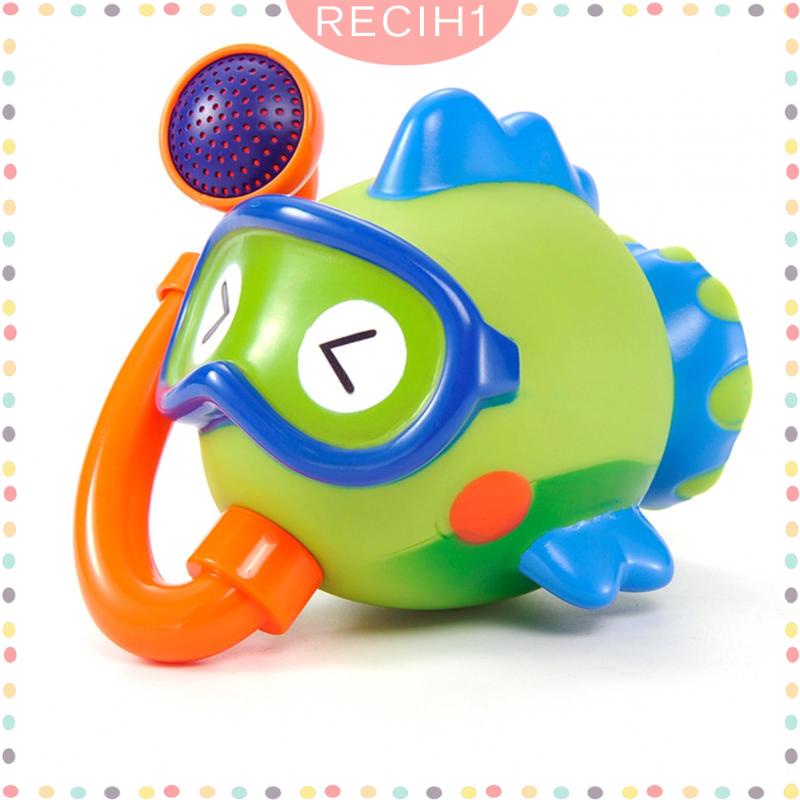 Bộ 4 Món Đồ Chơi Nhà Tắm Hình Cá Vui Nhộn Cho Bé