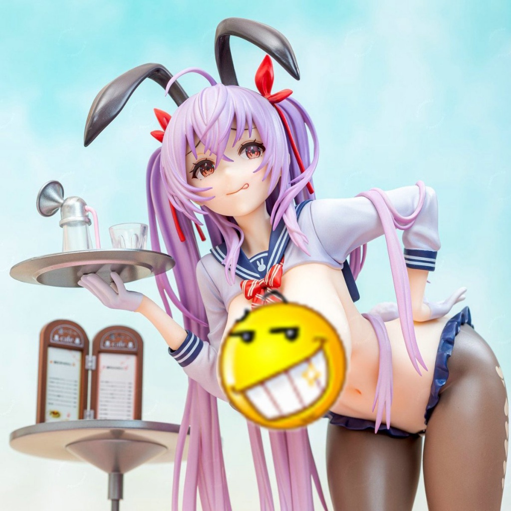 Mô Hình Nhân Vật Nữ Ngựa Và Thỏ Hai Đầu Bơm Chất Lượng Cao