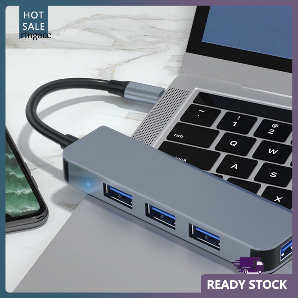 Bộ Chuyển Đổi 4 Cổng USB Type-C Cho Điện Thoại Di Động