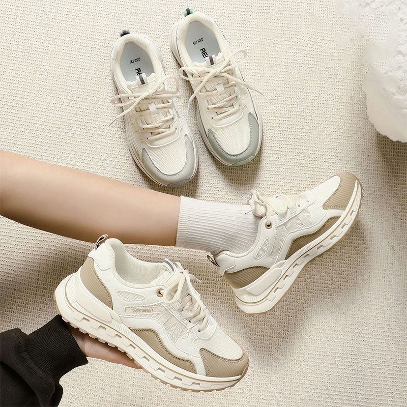 Giày Thể Thao Lavina Carpio Phối Lưới Thời Trang Mới Cho Nữ