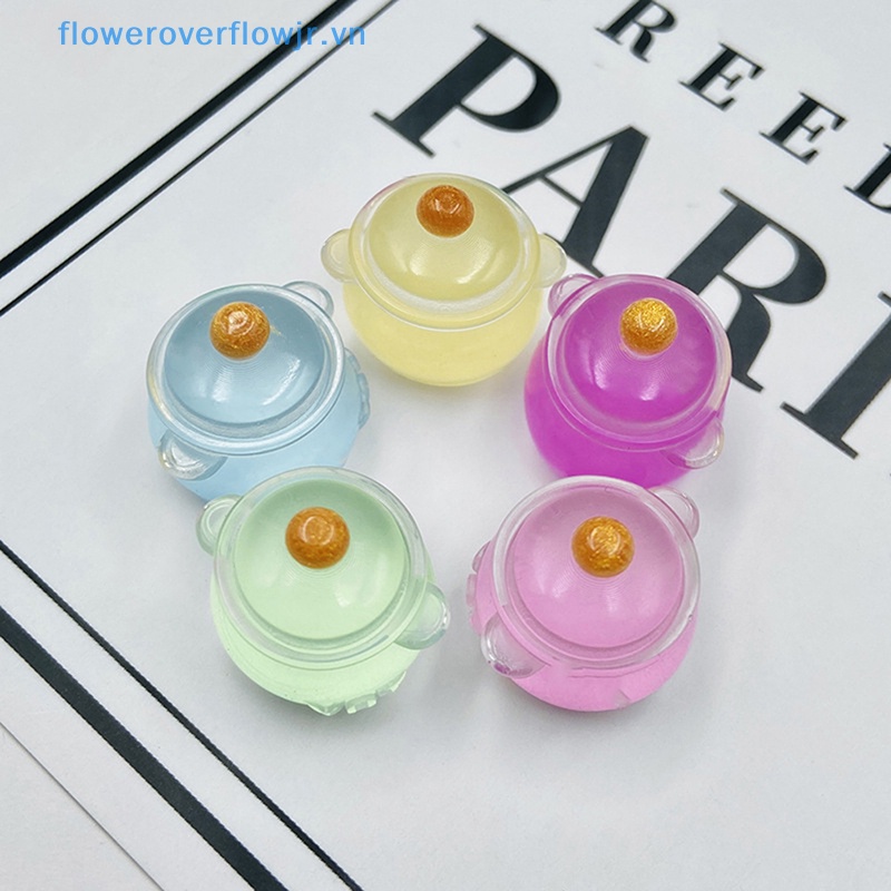 Mô Hình Bình Sữa Mini Bằng Nhựa Phát Quang Độc Đáo