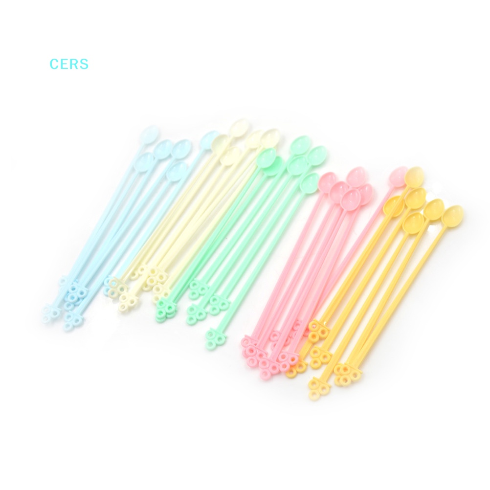 Set 30 Muỗng Nhựa Mini Dùng Một Lần RS