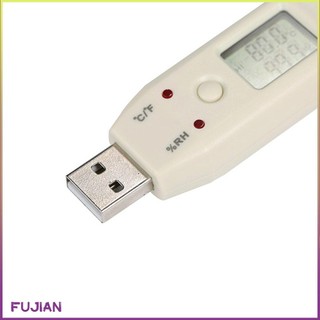 Benetech Gm1365 Humidity Temperature Data Logger Meter Lcd Digital Auto Usb Flash Disk Pen Type Recorder Thermometer [B/10]