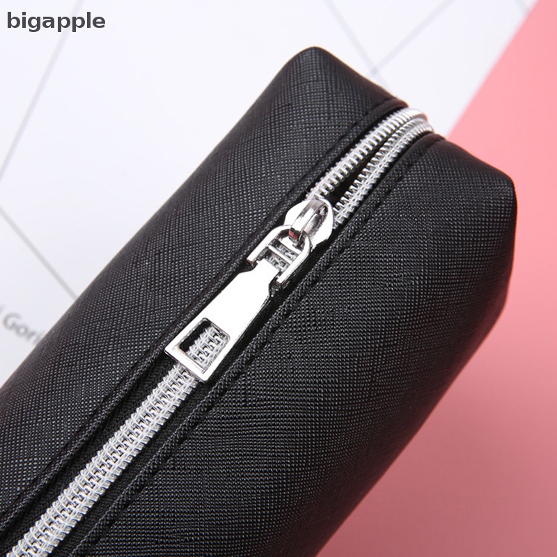 Bóp Viết Giả Da Màu Đen Sức Chứa Lớn Tiện Lợi Cho Nữ