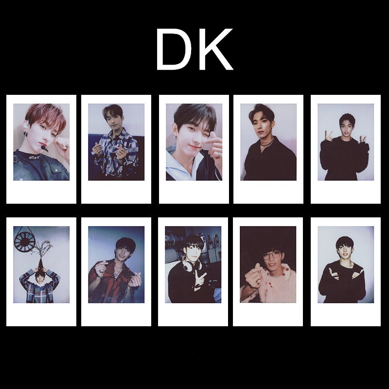 Set 10 Tấm Ảnh Lomo Card Nhóm Nhạc SEVENTEEN