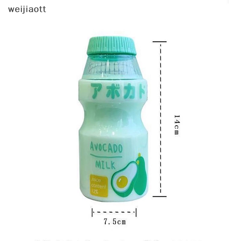 Bình Lắc 480ml Bằng Nhựa Hình Bình Sữa Dễ Thương