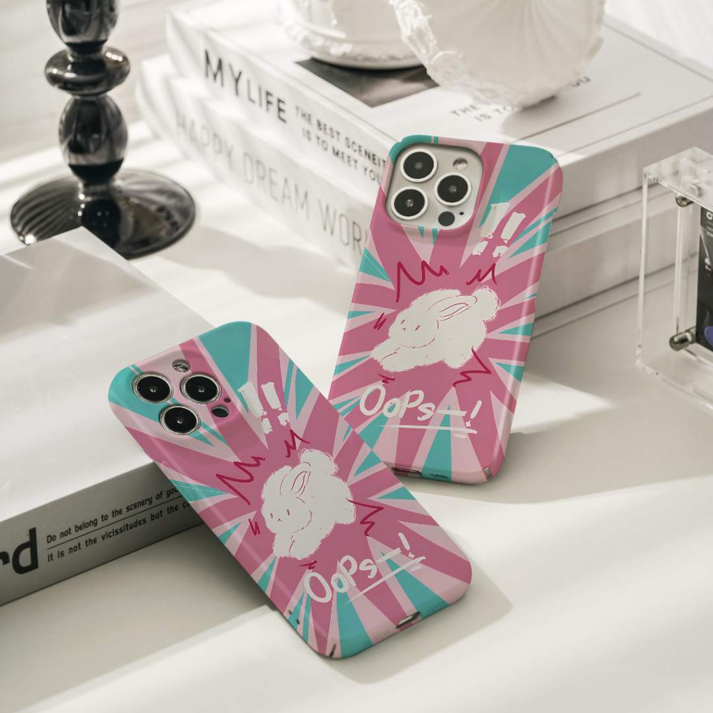 Ốp Điện Thoại Cứng Họa Tiết Thỏ Hoạt Hình Cho iPhone Max iPhone Plus1414 14Pro14Iphone 14 Apple ProPro 709D