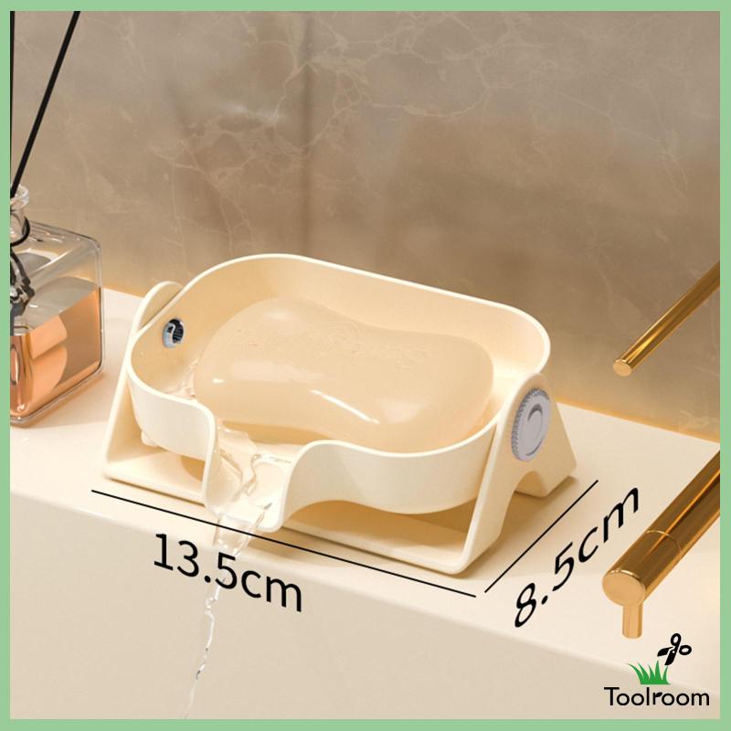 Khay Đựng Xà Phòng Hình Thác Nước Tự Thoát Nước Tiện Dụng Cho Nhà Bếp / Phòng Tắm
