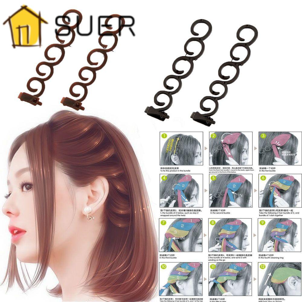 Phụ Kiện Thắt Bím Tóc Màu Sắc Ngẫu Nhiên Thời Trang Dành Cho Nữ