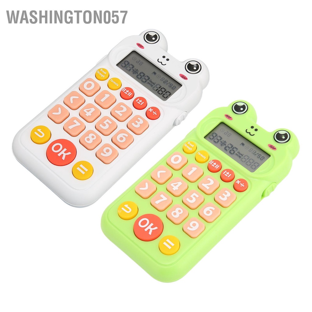 Washington057 Trẻ Em Bằng Miệng Số Học Đồ Chơi Giọng Nói Rõ Ràng Nhắc Màn Hình LCD Di Động Bài Tập Giải Trí Cho