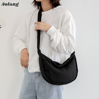 Túi Đeo Chéo Sức Chứa Lớn Bằng Vải Oxford Thời Trang Thu Đông Phong Cách Hàn Quốc