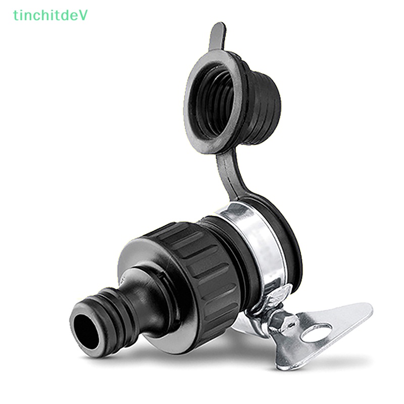 Đầu Nối Ống Nước Tưới Cây Bằng Nhựa Siêu Bền Tiện Dụng Cho Sân Vườn