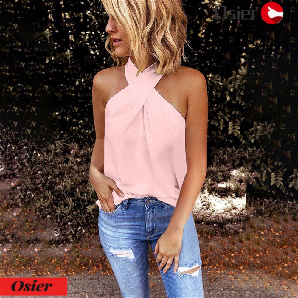 Áo Tank Top 1 Màu Sắc Thời Trang Mùa Hè Quyến Rũ Cho Nữ