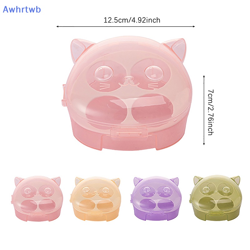 BEAUTY BLENDER Hộp Đựng Mút Trang Điểm 4 Ngăn Tiện Lợi Mới