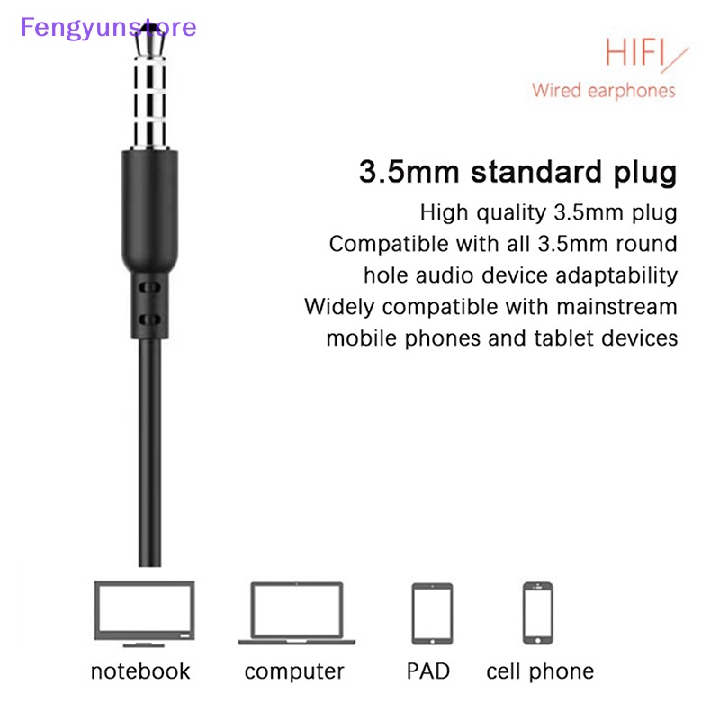 Tai Nghe Nhét Tai Jack 3.5mm Chất Lượng Cao Có Micro Cho Điện Thoại Máy Tính